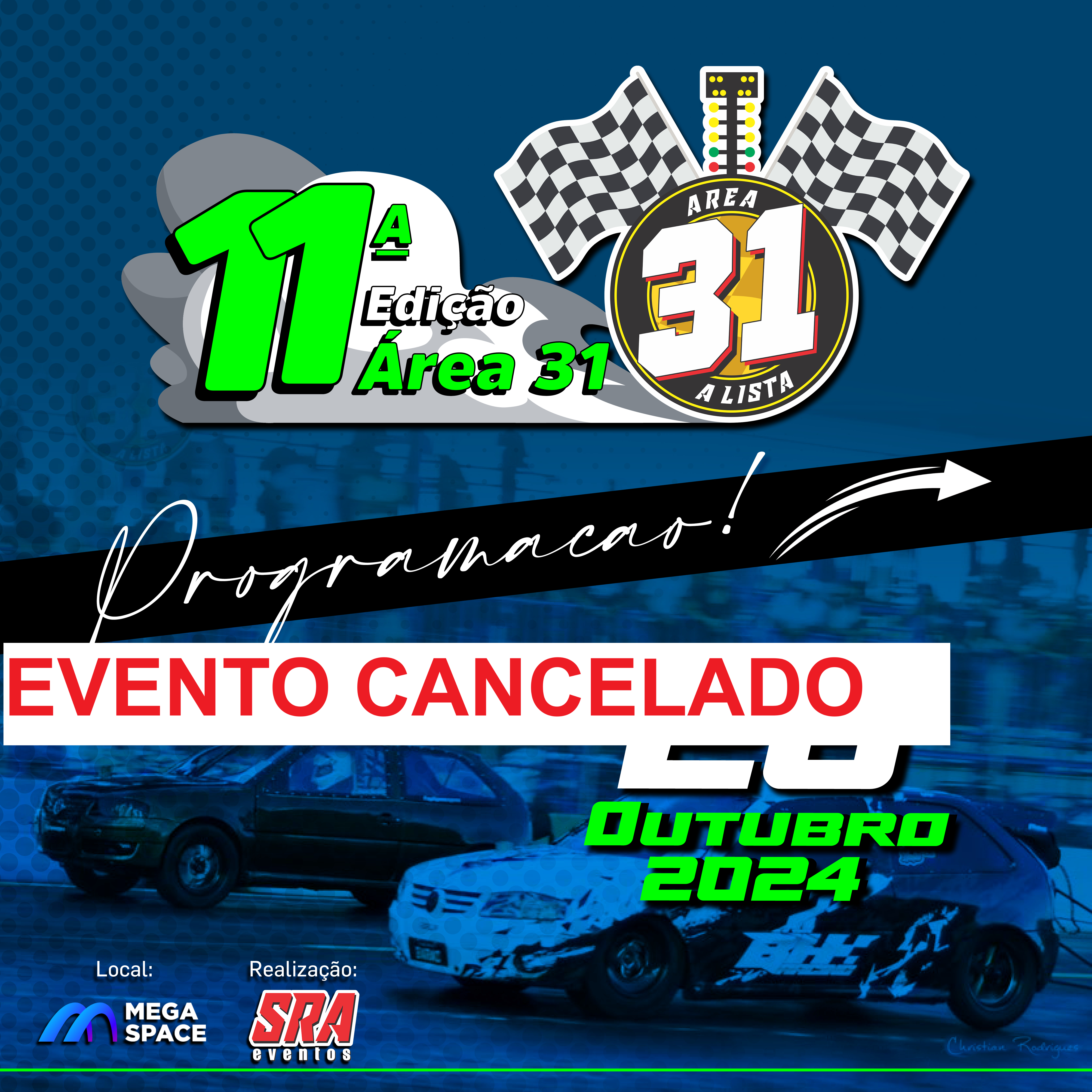 ARRANCADA NO AUTÓDROMO MEGA SPACE